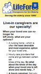 Mobile Screenshot of lifeforceeldercare.com